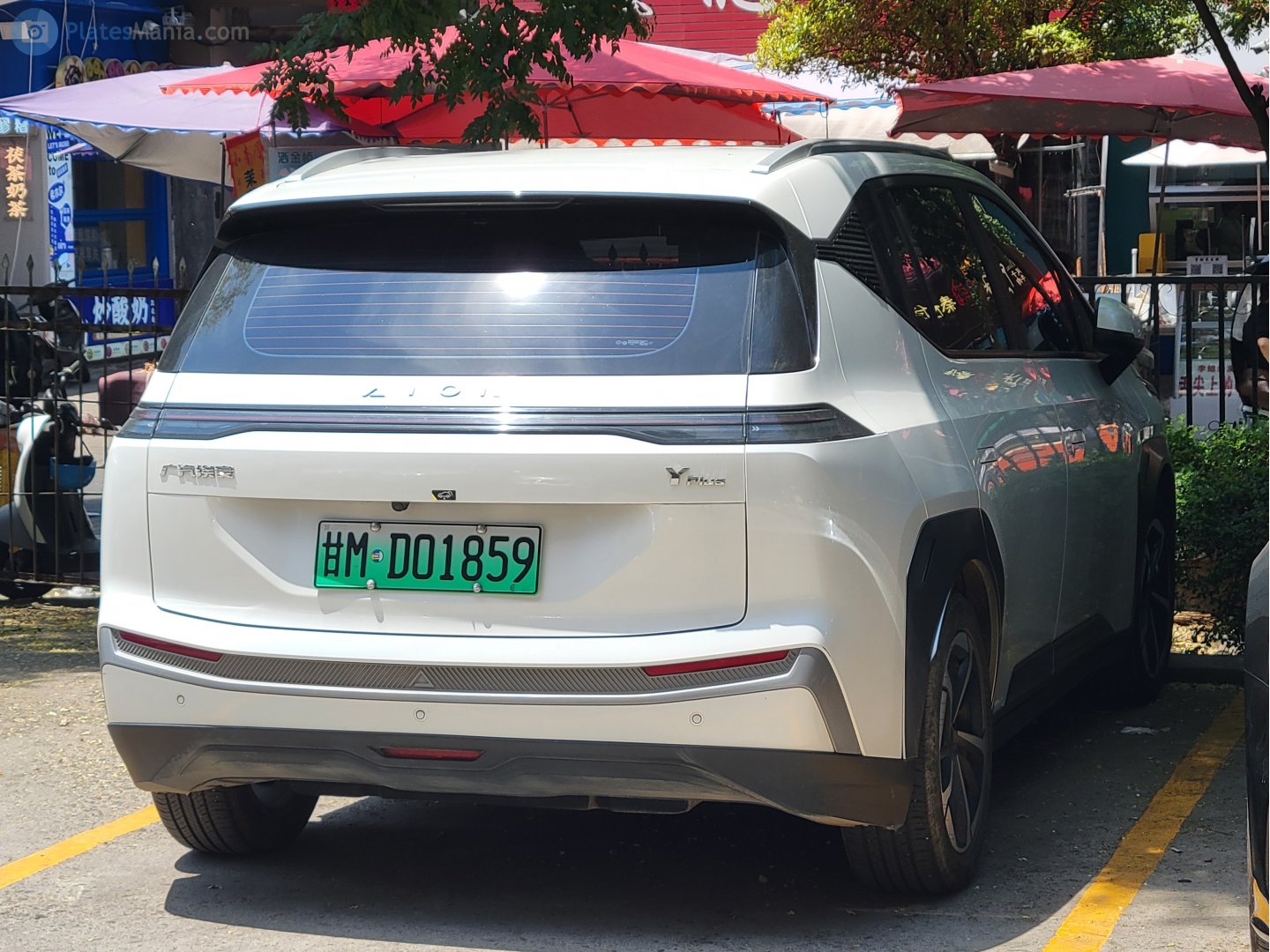 甘M·D01859, Aion (GAC NE) Y 1st gen Plus, 2022–