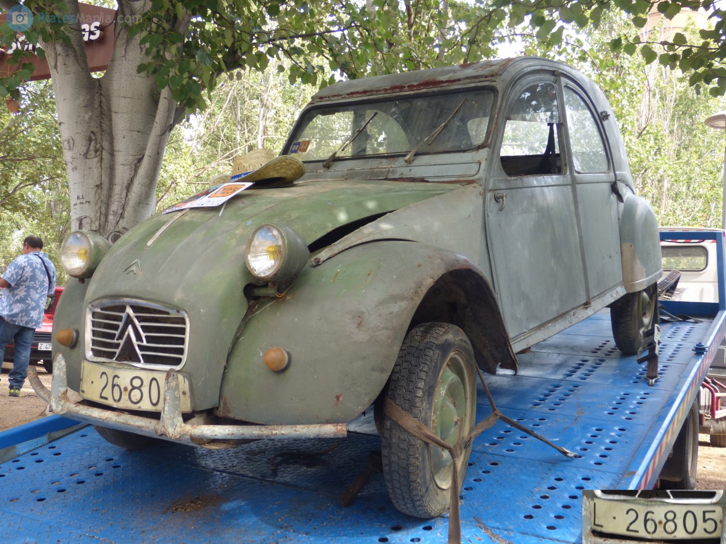 L-26805, Citroёn 2CV 1st gen Sedan, 1949–1990