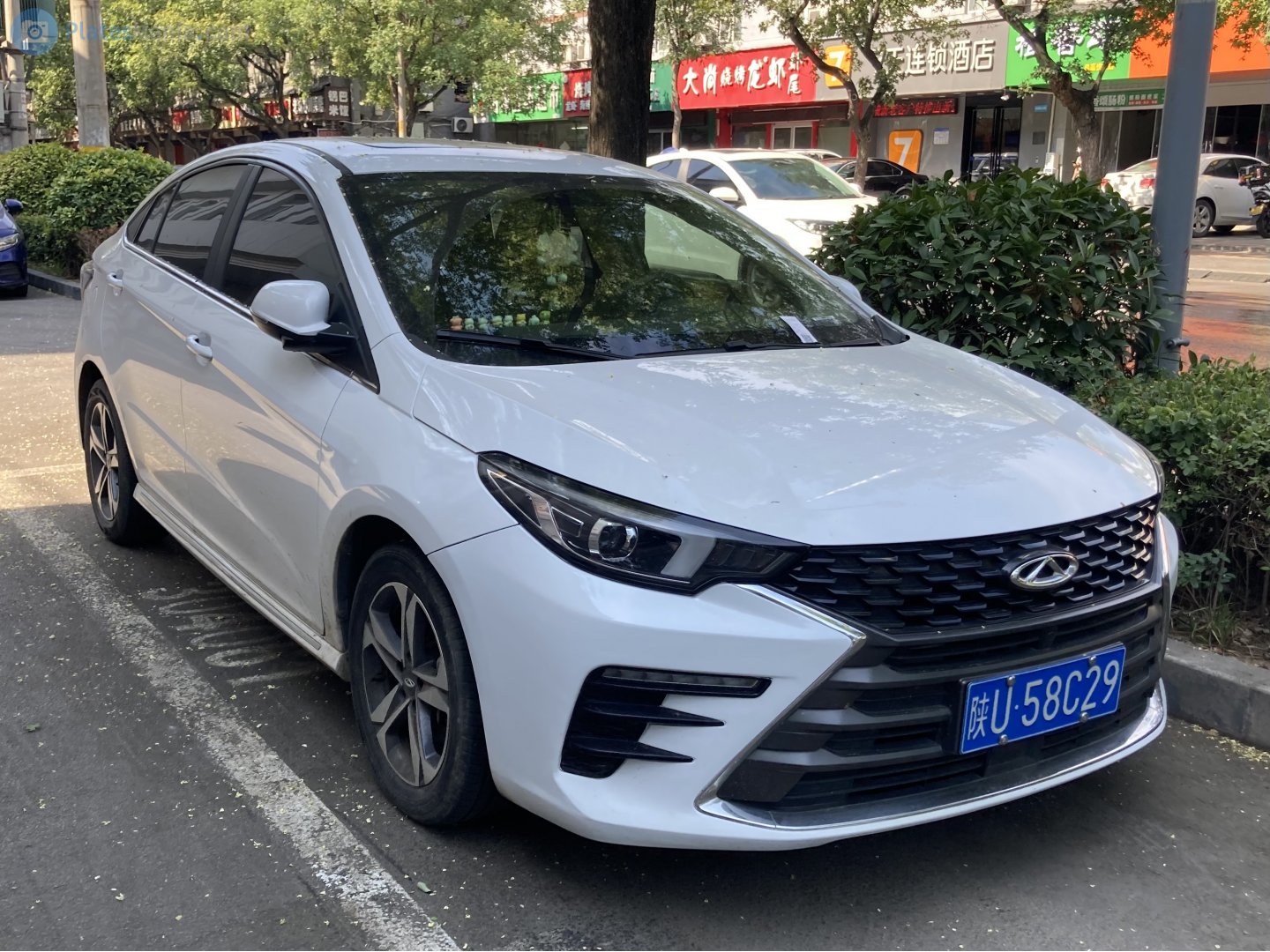 陕U·58C29, Chery (Chirey) Arrizo 5 (EX/GX) 2nd gen Plus, facelift, 2020–