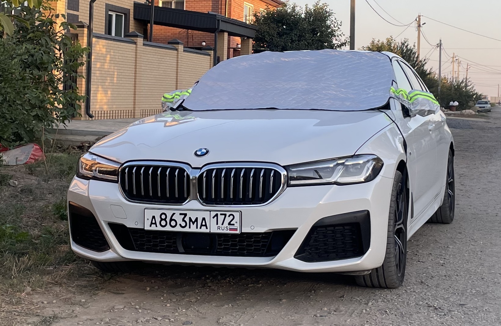 а 863 ма 172, BMW 5 Series 7th gen Sedan (G30/G38), facelift, 2020–2023