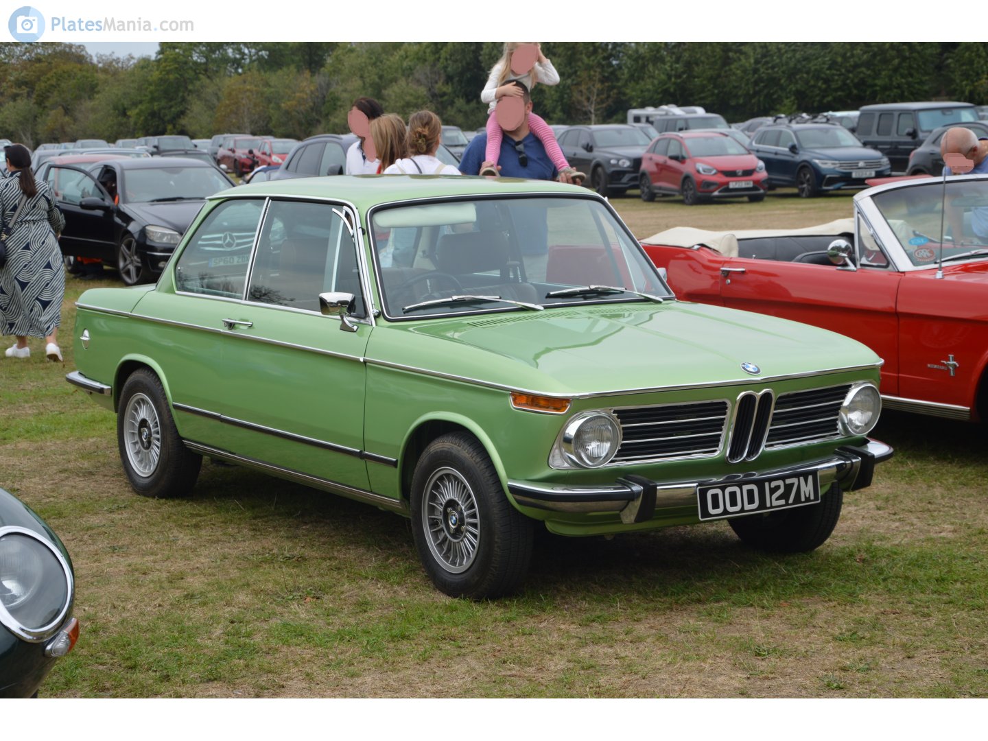 OOD127M, BMW 02 Series 1502/1600/1602/1802/2002 2-door Sedan (114/E10), facelift, 1973–1977