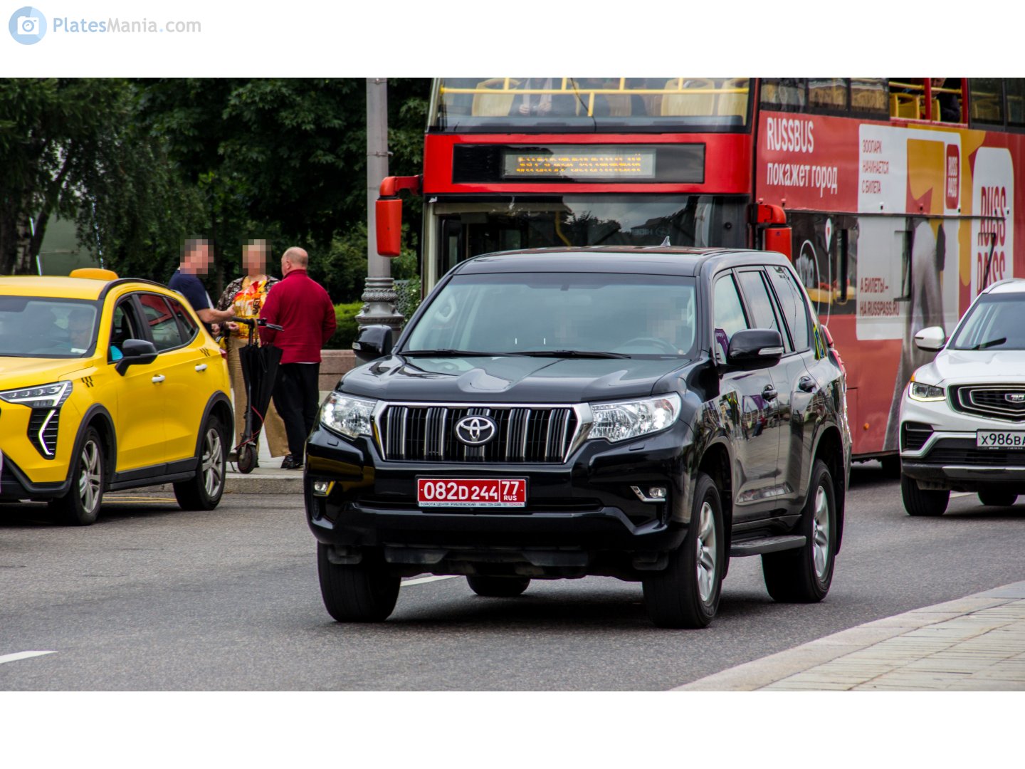 082 D 244 77, Toyota Land Cruiser Prado 4th gen 5-door SUV (J150), 2nd facelift, 2017–2023