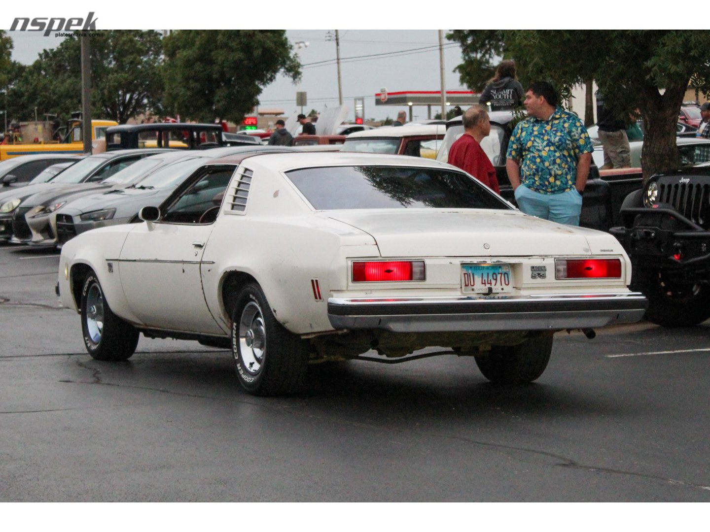 DU 44970, Chevrolet Chevelle 3rd gen 1975 2-door Coupé (37; A-body), 2nd facelift, 1974–1975