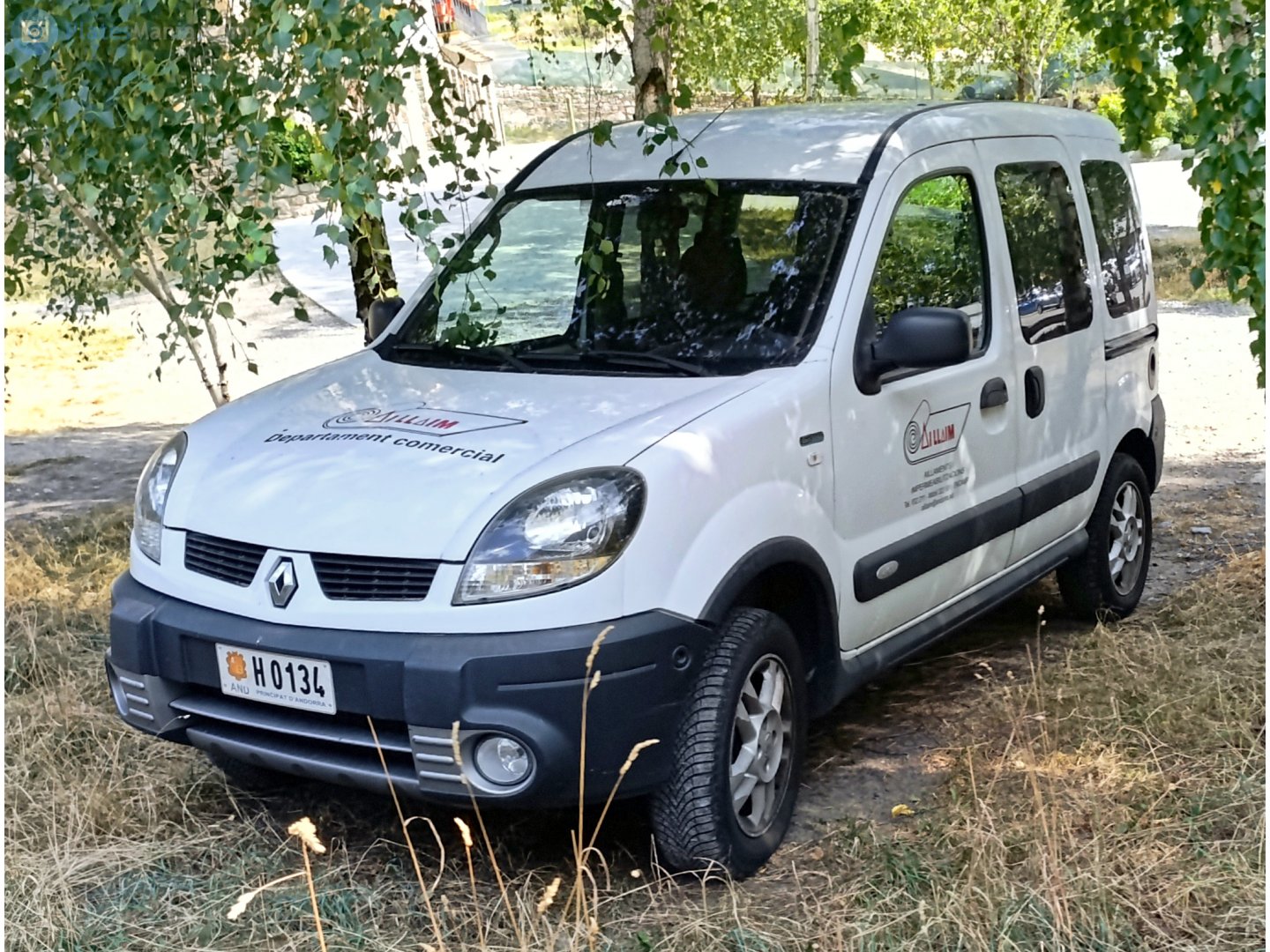 H 0134, Renault Kangoo 1st gen (F76/K76), facelift, 2003–2008 (–2018 for LATAM-market)