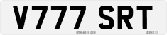 License plate of the United Kingdom, 1983 year system