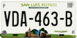 San Luis Potosí, Cars (AAA-000-A)