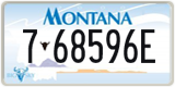 Montana, 1-12345A / 10-1234A