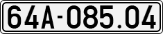 License plate of Vietnam, Cars