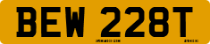 License plate of the United Kingdom, 1963 year system