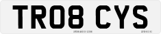License plate of the United Kingdom, 2001 year system