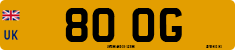 License plate of the United Kingdom, 1932 year system