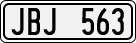 License plate of Sweden, Regular plates
