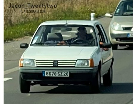 8678 SZ 28, Peugeot 205