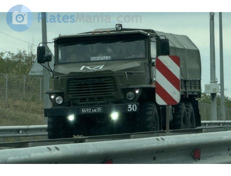 8692 ав 25, Ural (UralAZ) 4320/5557