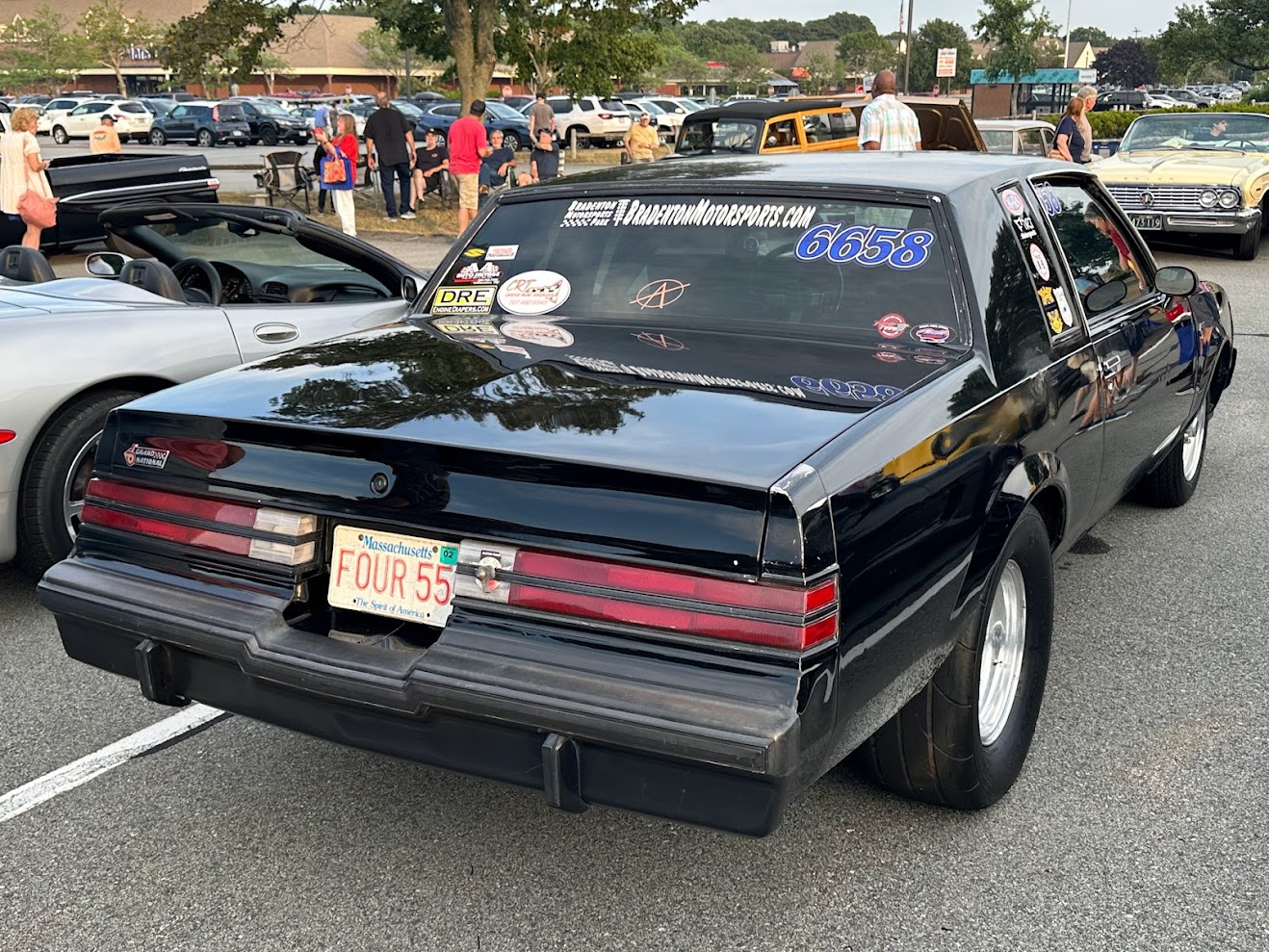 FOUR 55, Oldsmobile 442 2nd gen 1971 Hardtop Coupé (4487; A-body), 3rd facelift, 1970–1971