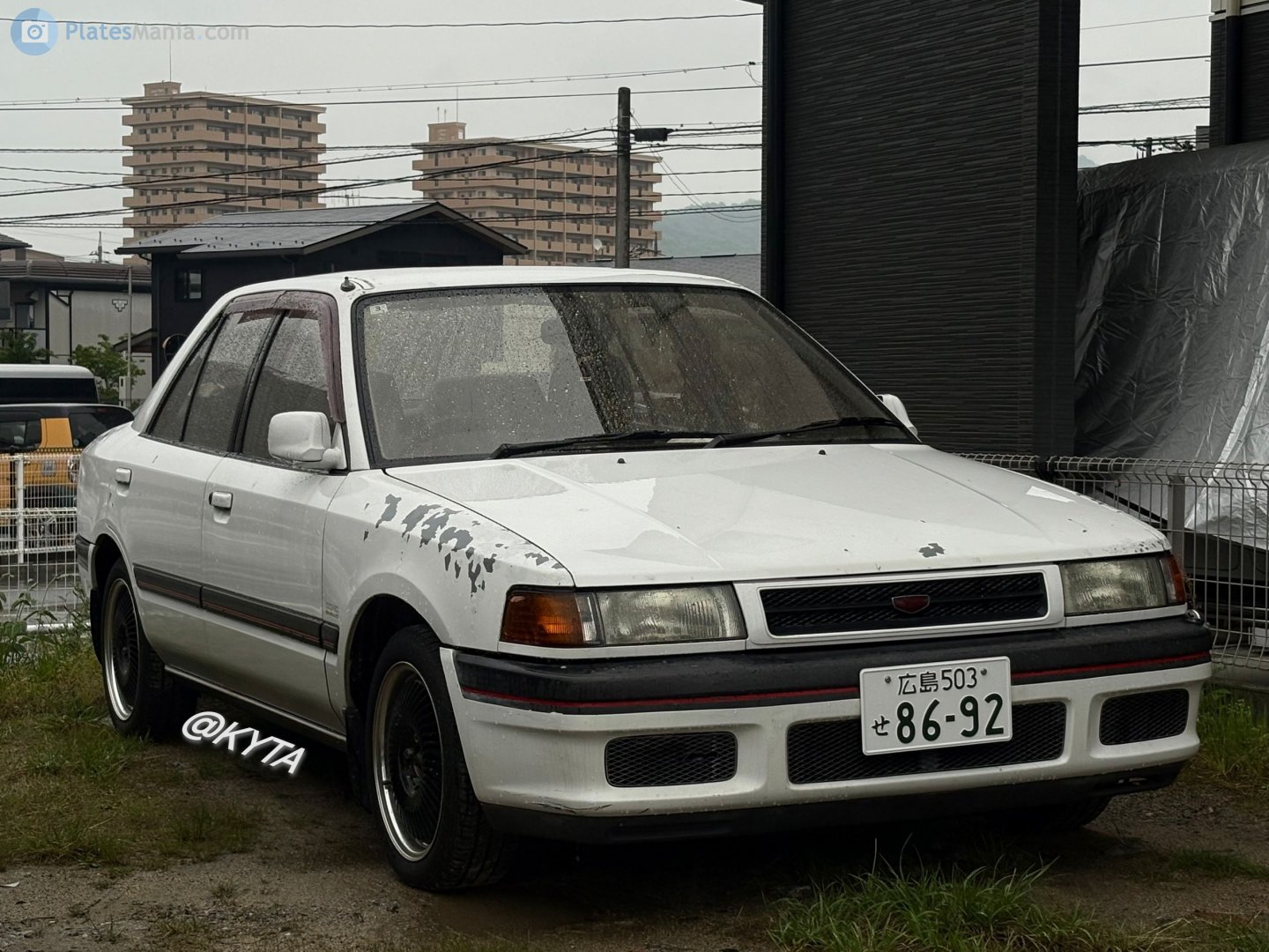 広島 503 せ 8692, Mazda Familia 6th gen Sedan (BG), 1989–1994