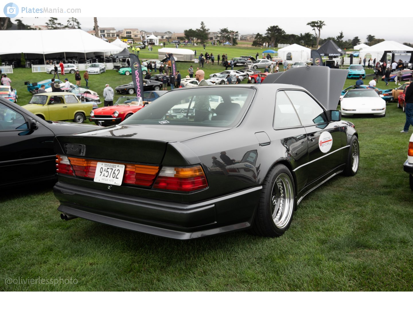 9 AA 5762, Mercedes-Benz E-Klasse 1st gen Coupé (C124), 1987–1996