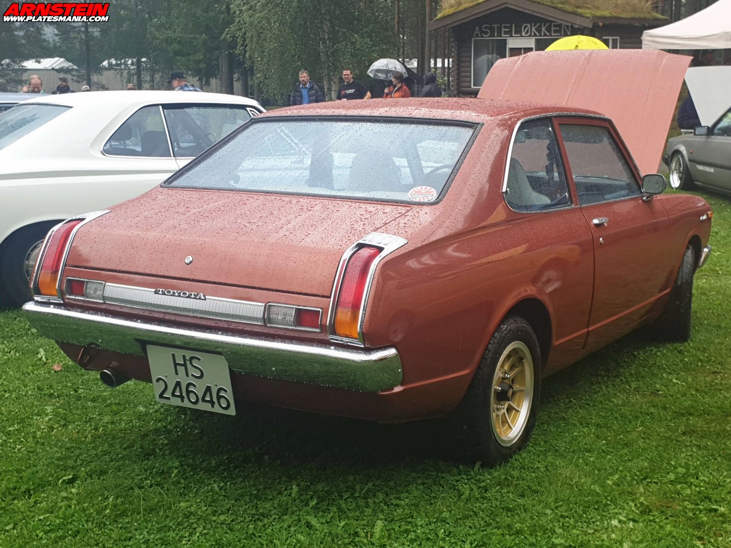 HS 24646, Toyota Carina 1st gen 2-door Sedan (A10), 1970–1977