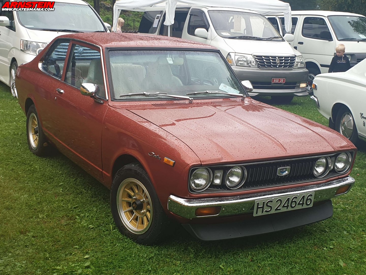HS 24646, Toyota Carina 1st gen 2-door Sedan (A10), 1970–1977
