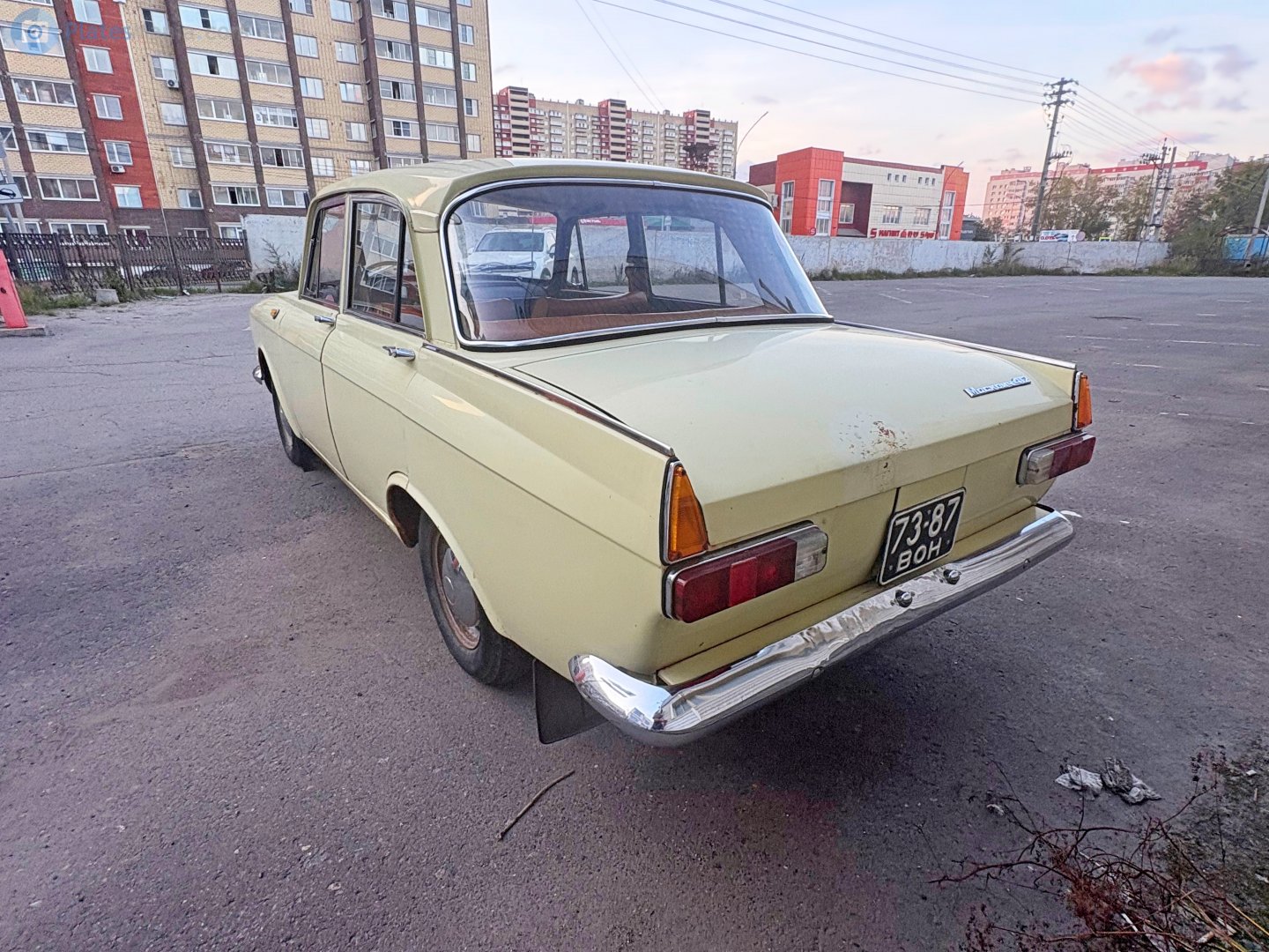 7387 ВОН, Izh Москвич-408/412 (Moskvich-408/412) 412ИЭ, 1970–1982