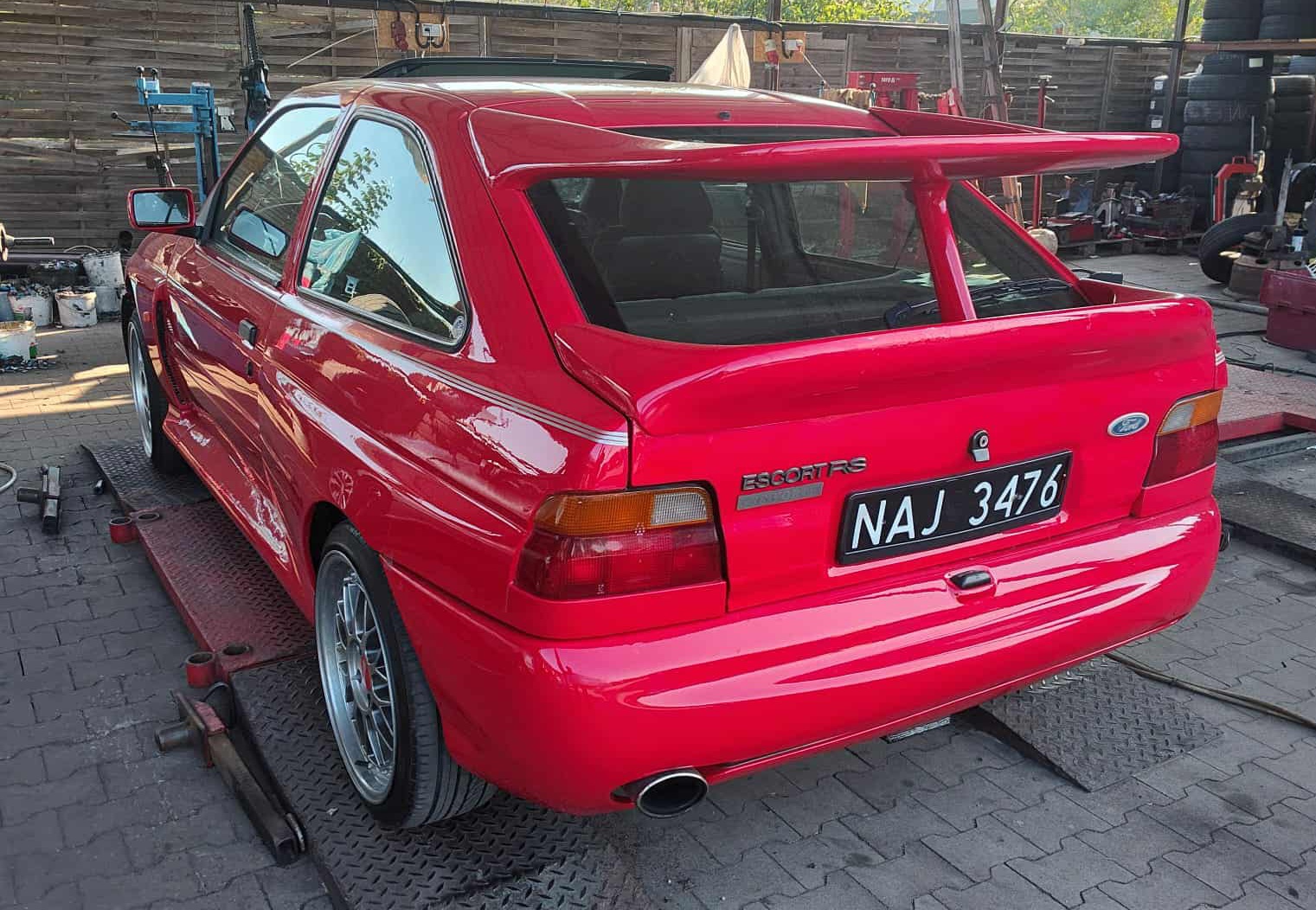 NAJ 3476, Ford Escort 5th gen 3-door Hatch (ABL; Global-market), 1990–1995 (–1996 for LATAM-market)