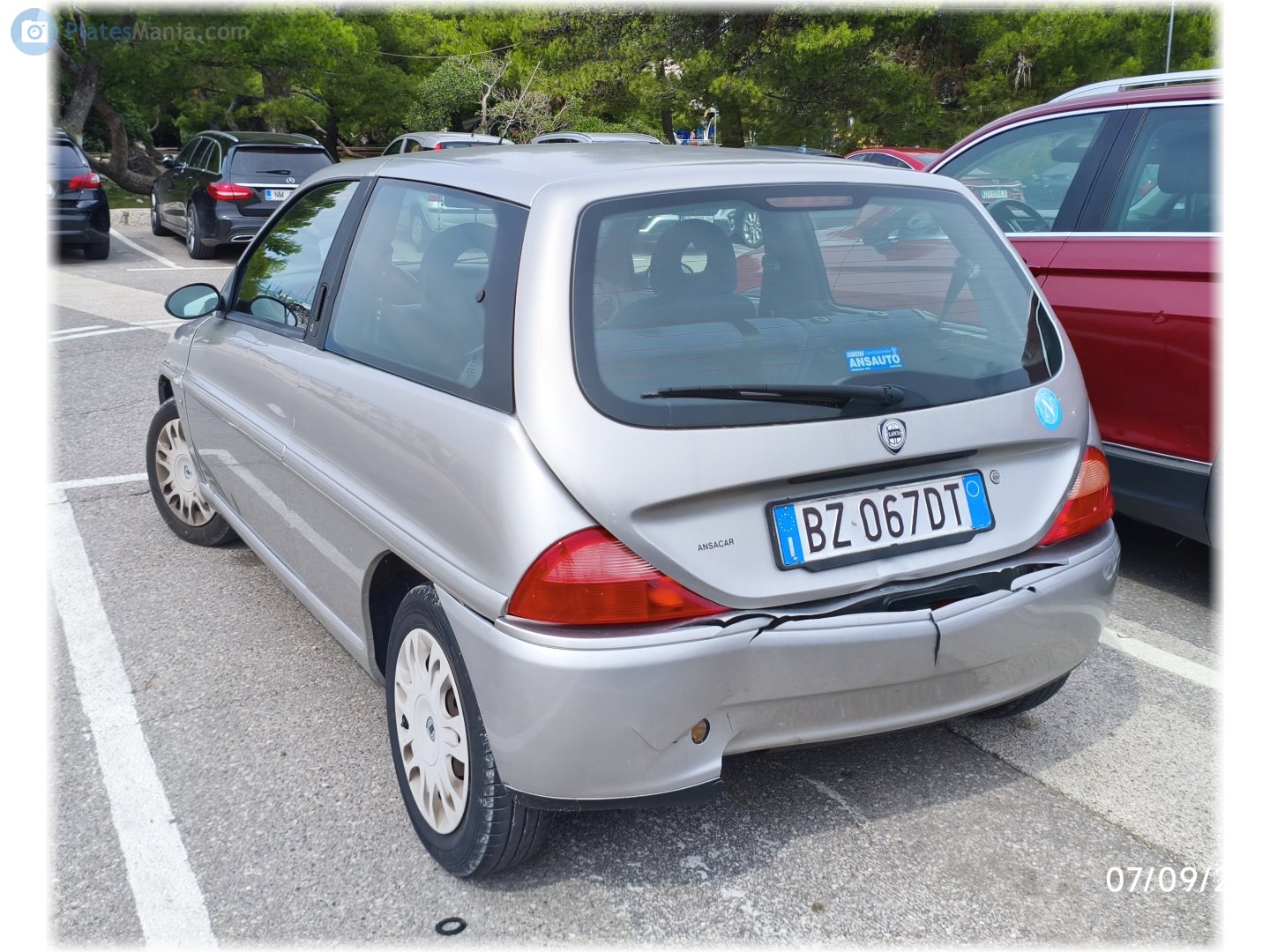 BZ 067 DT, Lancia Ypsilon 1st gen (Y) (840), 1995–2003