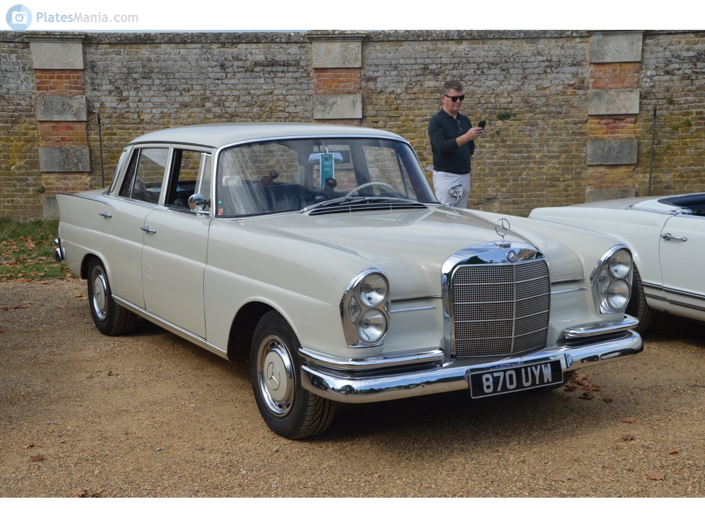 870UYW, Mercedes-Benz S-Klasse 1st gen Sedan (W111/W112), 1959–1971