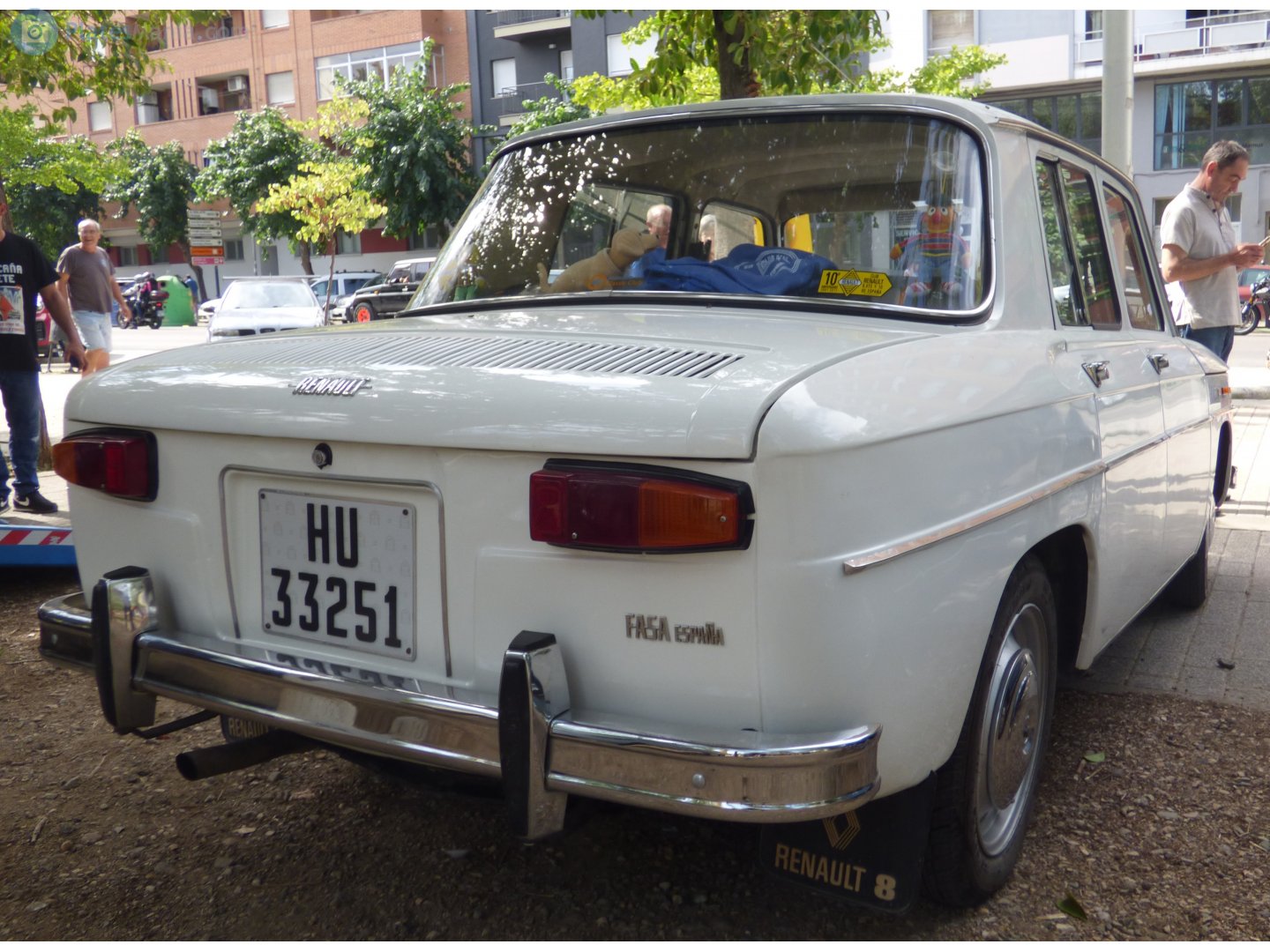 HU-33251, Renault 8 1st gen (113), 1962–1973 (–1976 for ES-market)