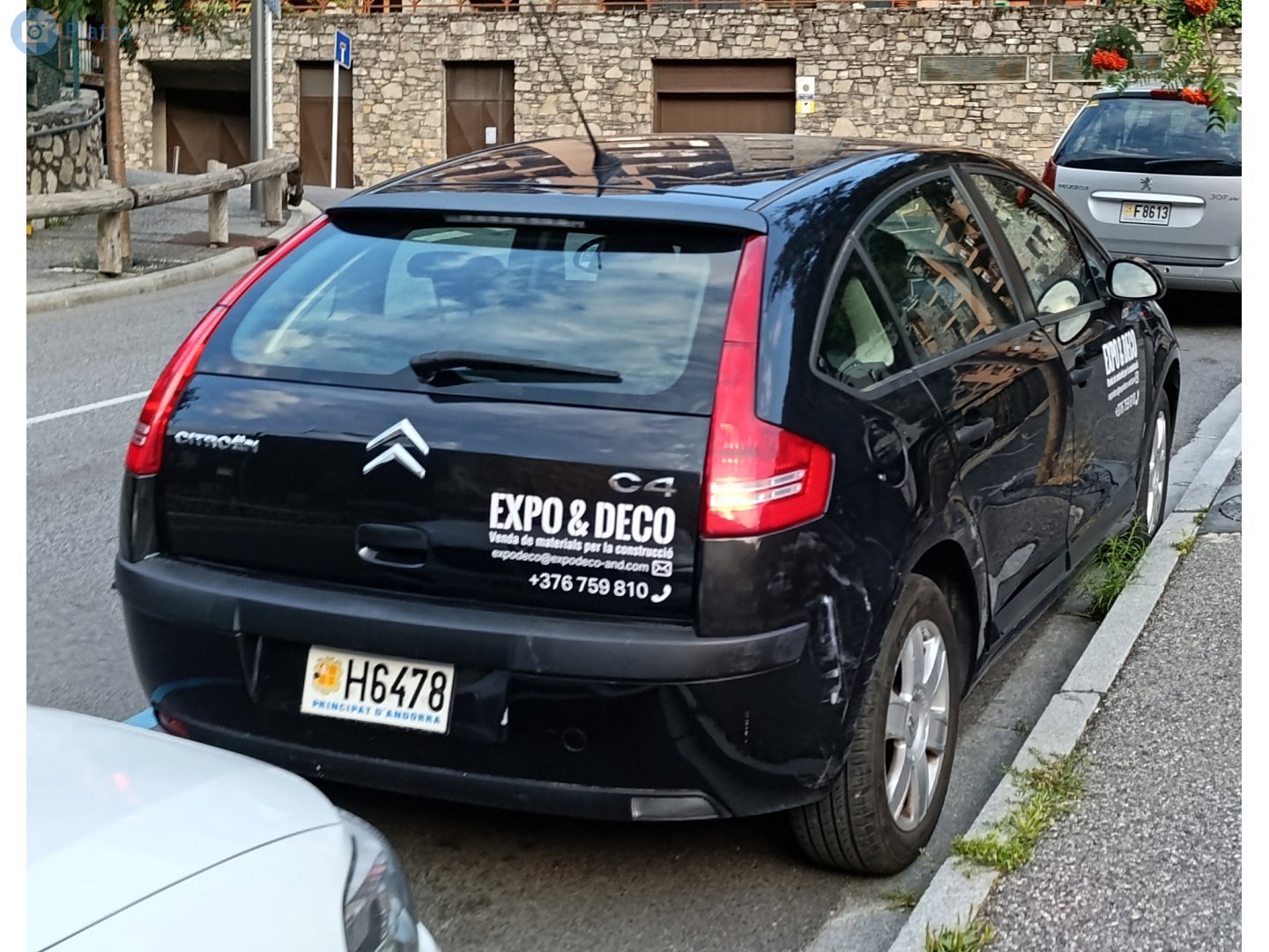 H 6478, Citroёn C4 1st gen 5-door Hatch (B51), 2004–2010 (–2014 for LATAM-market)