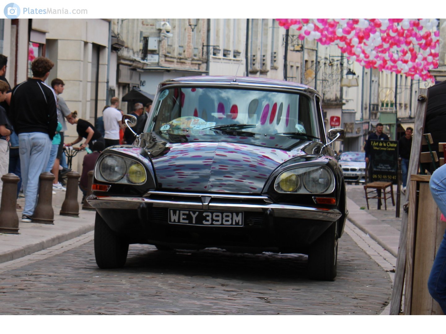 WEY398M, Citroёn DS/ID 1st gen DS Sedan (VGD; 19/20/21/23), 1955–1975