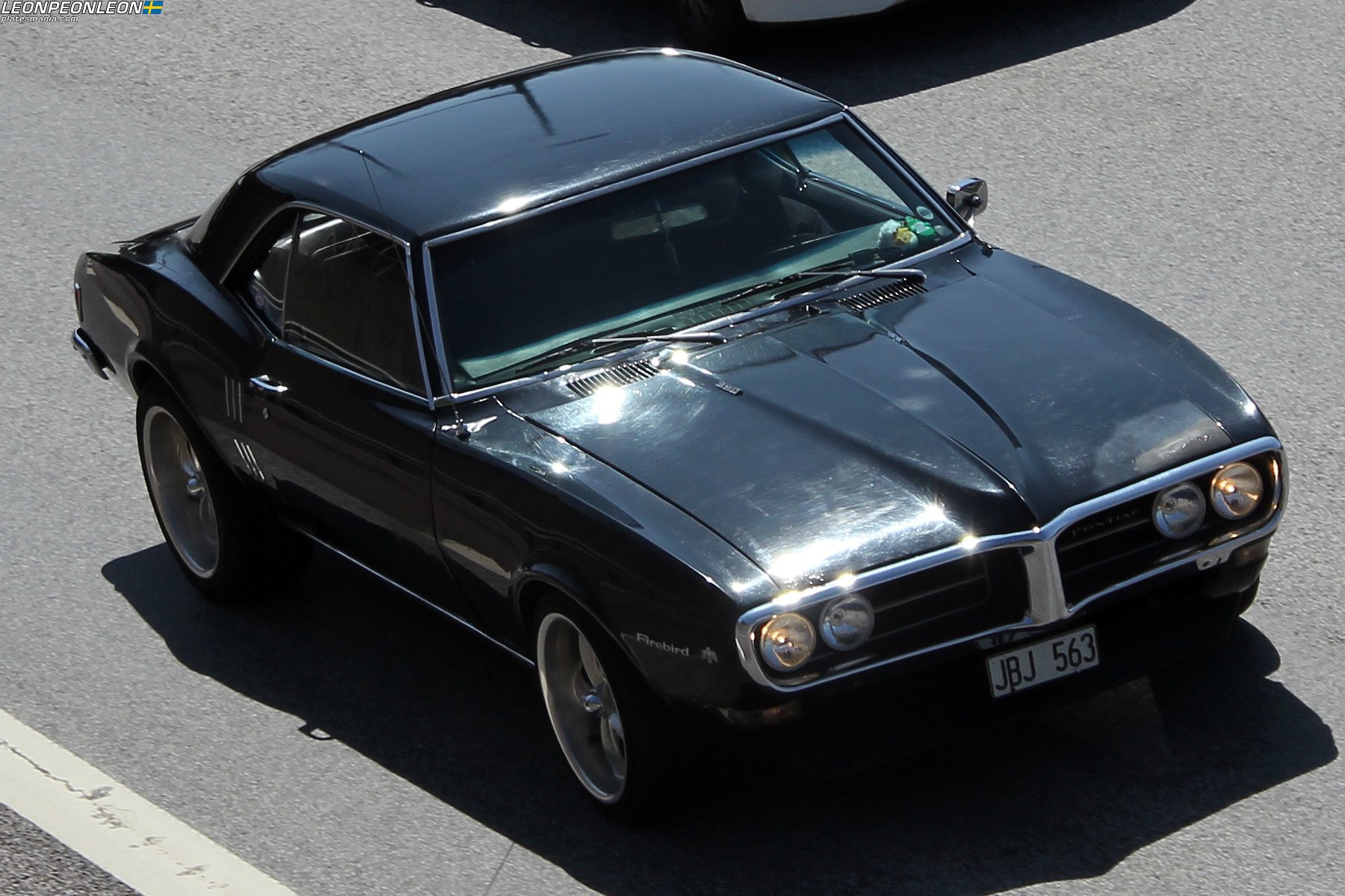 JBJ 563, Pontiac Firebird 1st gen 1967/1968 Coupé (22337/2337; F-body), 1967–1968