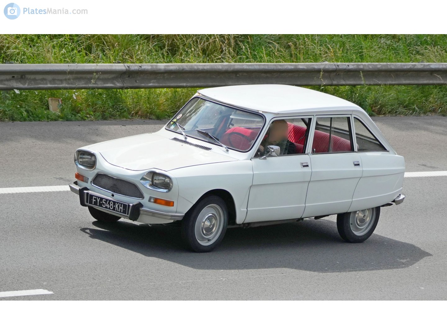 FY-548-KH, Citroёn Ami 1st gen 8/10/Super Fastback Sedan, facelift, 1969–1978