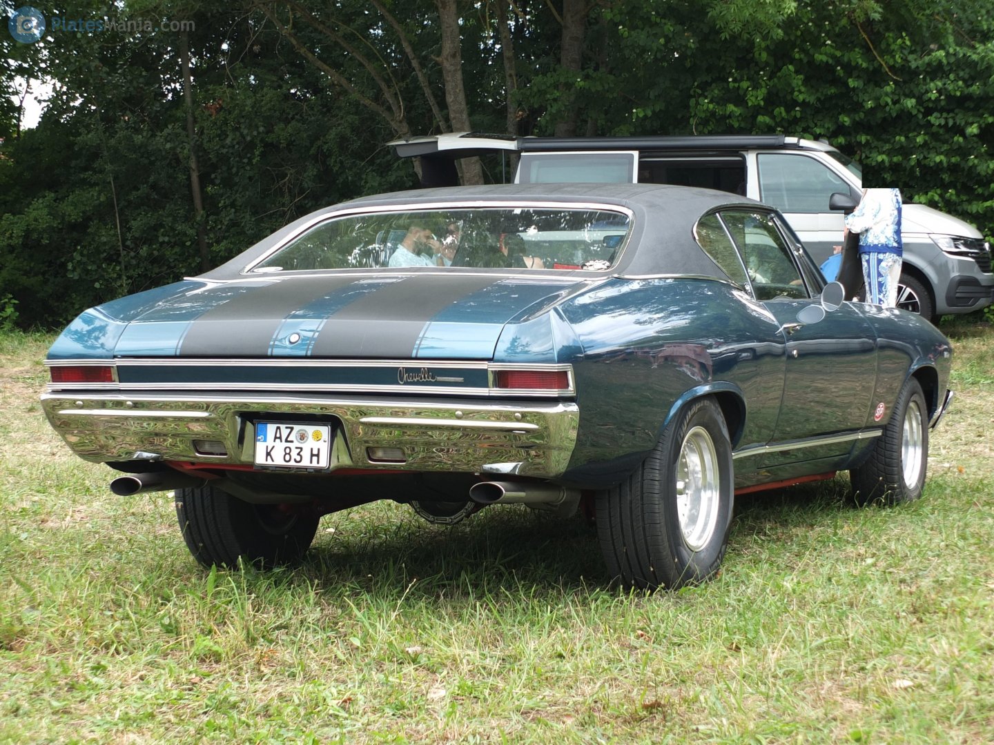 AZ K 83 H, Chevrolet Chevelle 2nd gen 1968 2-door Hardtop (27/37; A-body), 1967–1968