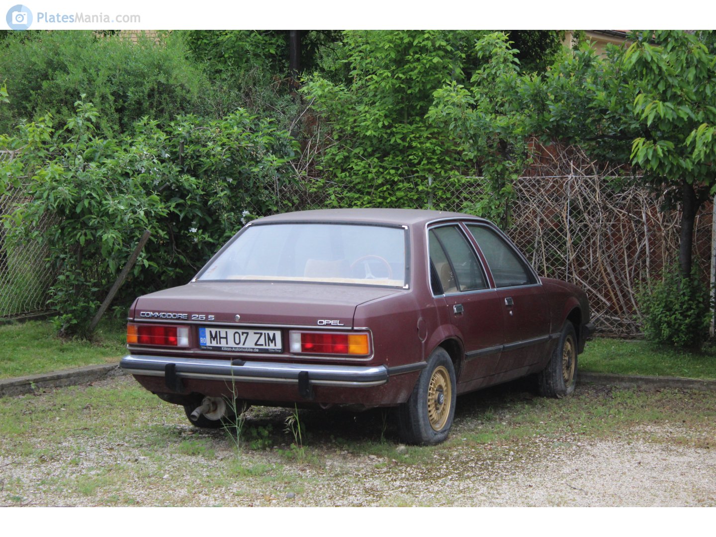 MH 07 ZIM, Opel Commodore 3rd gen Sedan (C), 1978–1982
