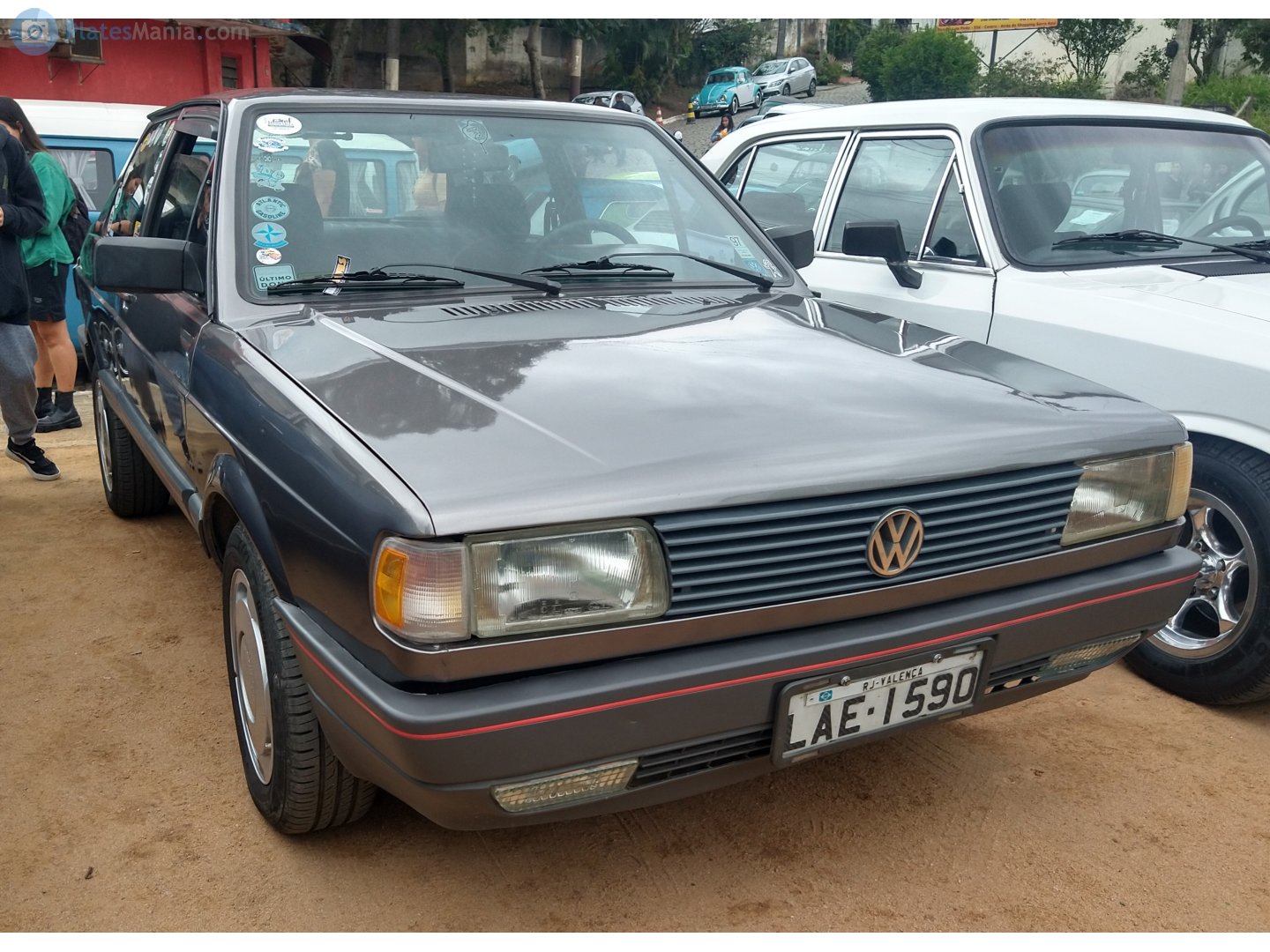 LAE-1590, Volkswagen Voyage 1st gen 2-door Sedan (G1; 30), facelift, 1988–1996