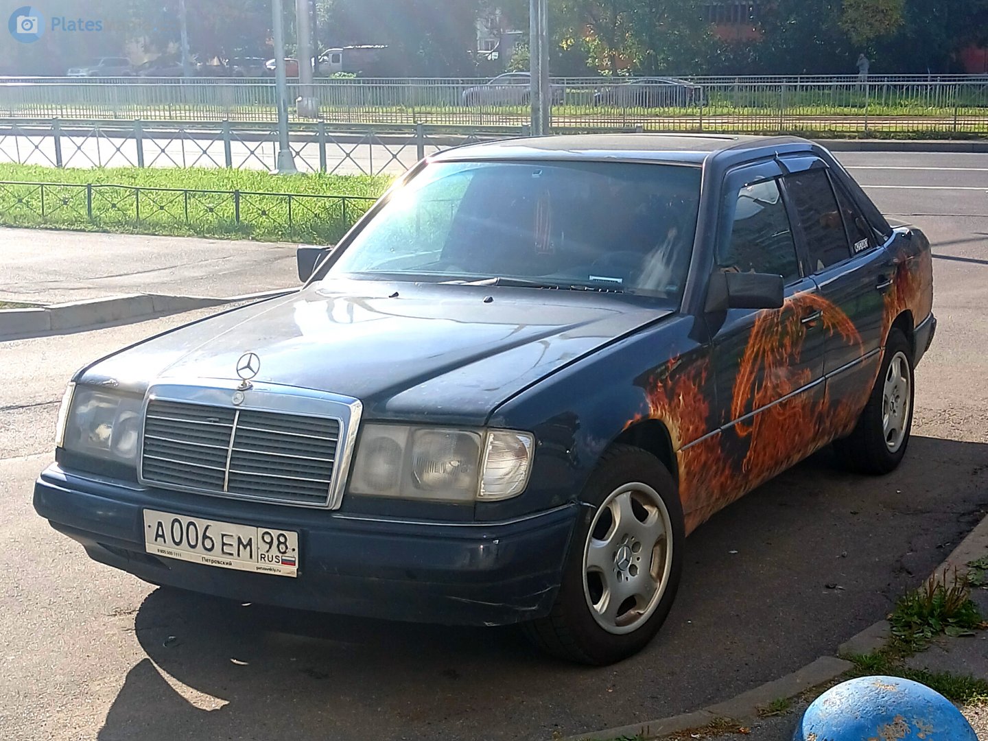 а 006 ем 98, Mercedes-Benz E-Klasse 1st gen Sedan (W124), 1984­–1995