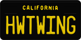 California, Vanity Plates