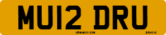 License plate of the United Kingdom, 2001 year system