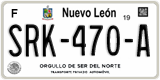 Nuevo León, Cars (AAA-000-A)