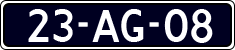 License plate of the Netherlands, Cars