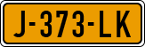 License plate of the Netherlands, Cars
