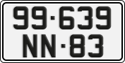 License plate of Vietnam, Diplomatic