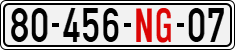 License plate of Vietnam, Diplomatic