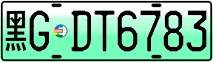 License plate of China, Electric vehicles