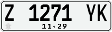 License plate of Indonesia, Regular plates