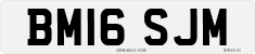 License plate of the United Kingdom, 2001 year system