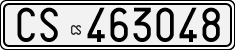 License plate of Italy, Cars (1927 year series)