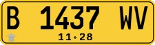 License plate of Indonesia, Commercial vehicles