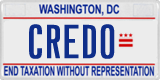District of Columbia, Vanity Plates