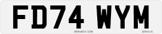 License plate of the United Kingdom, 2001 year system